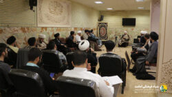 اولین نشست علمی _ آموزشی (( آشنایی با شخصیت و آثار حضرت آیت الله میلانی دامت برکاته ))