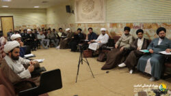 اولین نشست علمی _ آموزشی (( آشنایی با شخصیت و آثار حضرت آیت الله میلانی دامت برکاته ))