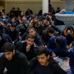 دیدار فرهیختگان و اساتید و طلاب سطوح مختلف حوزه علمیه مسجد جامع صفا تهران با حضرت آیت الله سید علی حسینی میلانی(دامت برکاته)