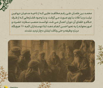 محمد بن عثمان عمری - امامت