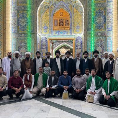 آیین اختتامیه سومین دوره فن رثاء و اولین دوره فن خطابه در نجف اشرف